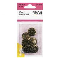 Jean Buttons B/P - Bronze