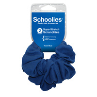 Schoolies Scrunchie 2pc Kool Blue