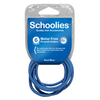 Schoolies Premium M/Free Holders 6pc Kool Blue