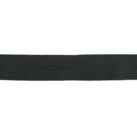 Braided Elastic 20mm x 2m Black