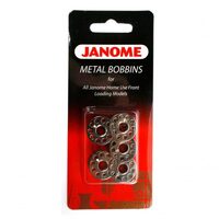 Janome Metal Bobbins Qty 5 