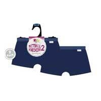 Rio Netball Knickers  Navy  2 Pack
