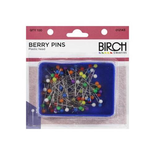 Pins Plastic Head 100 in Box