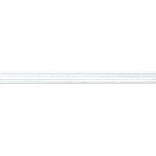 Braided Elastic 8mm x 3m white