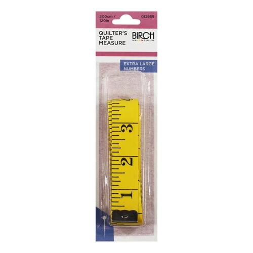 Quilter's Tape Measure XL numbers 300cm 