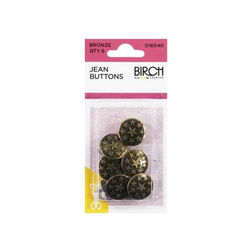 Jean Buttons bronze 