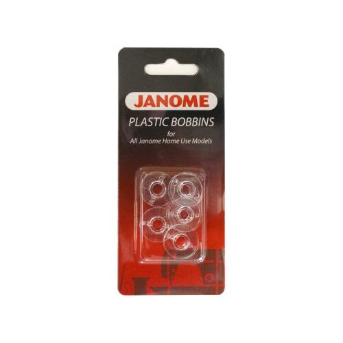 Janome Plastic Bobbins Qty 5