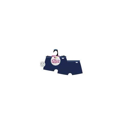 Rio Netball Knickers - Navy - 2 Pack Size 4-6