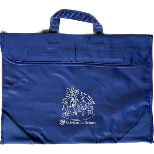 St Martin's Folio Bag (Blue)